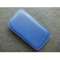 Кожаный чехол Melkco Leather Case Dark Blue LC для Samsung S7562 Galaxy S Duos
