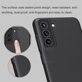 Пластиковый чехол с подставкой Nillkin Super Frosted Shield Синий для Samsung Galaxy S21 FE(#5)