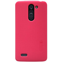 Пластиковый чехол Nillkin Super Frosted Shield Bright Red  для LG L Bello D335