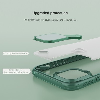 Защитный чехол Nillkin Cyclops Case Синий для Apple iPhone 12(6)