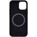 Силиконовая накладка с пластиной Magsafe Nillkin Flex Pure Pro Case Черная для Apple iPhone 12 Pro Max(#3)