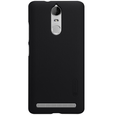 Пластиковый чехол с пленкой Nillkin Super Frosted Shield Black для Lenovo K5 Note/A7020(1)