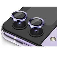 Защитное стекло на камеру Supglass Anti Glare Camera Lens Glass фиолетовое для Samsung Galaxy Z Flip 4