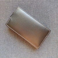 Кожаный чехол Up Case Black для Nokia Lumia 620