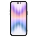 Силиконовая накладка с пластиной Magsafe Nillkin CamShield Silky Magnetic Silicone Case Черная для Apple iPhone 15 Pro Max(#2)