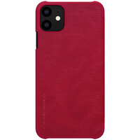 Кожаный чехол-книга Nillkin Qin Series Leather case красный для Apple iPhone 11 Pro
