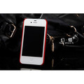 Пластиковый чехол Nillkin Phantom Glistening Series Red для Apple iPhone 4/4S(#4)