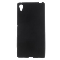 Силиконовый бампер Becolor TPU Case 1mm черный матовый для Sony Xperia X
