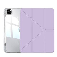 Защитный чехол книжка Acrylic Origami TPU Case с креплением для стилуса лавандовый для Apple iPad Air 13 (2026)