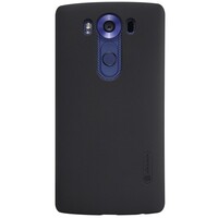 Пластиковый чехол с пленкой Nillkin Super Frosted Shield Black для LG V10