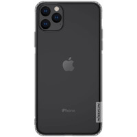 Силиконовый чехол Nillkin Nature Series прозрачный, белый для Apple iPhone 11 Pro Max