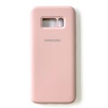 Силиконовый чехол Silicone Case светло-розовый для Samsung G950F Galaxy S8(#1)