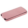 Кожаный чехол HOCO Lizard pattern Leather Case Pink для Apple iPhone 5/5s/SE(#2)