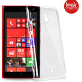 Пластиковый чехол Imak Hard Case Transparent для Nokia Lumia 1320(#1)