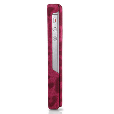 Кожаный чехол Nuoku Leopard Series Case Pink для Apple iPhone 4/4S(3)