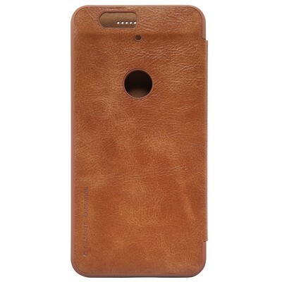 Кожаный чехол Nillkin Qin Leather Case Brown для Huawei Nexus 6P(2)