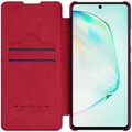 Кожаный чехол Nillkin Qin Leather Case Красный для Samsung Galaxy S10 Lite(#3)
