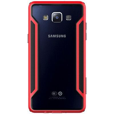 Пластиковый бампер Nillkin Armor-Border series Red  для Samsung Galaxy A5(1)