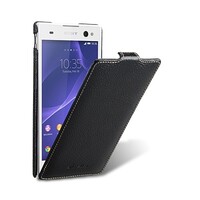 Кожаный чехол Melkco Leather Case Black LC для Sony Xperia C3 S55t