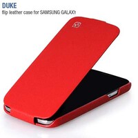 Кожаный чехол HOCO Duke Leather Case Red для Samsung i9190 Galaxy S4 mini