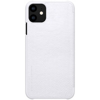 Кожаный чехол-книга Nillkin Qin Series Leather case белый для Apple iPhone 11 Pro