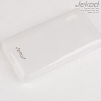 Силиконовый чехол Jekod TPU Case White для LG Optimus L4 II Dual E440/E445