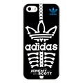 Пластиковый чехол Jeremy Scott Adidas Skeleton для Apple iPhone 5/5s/SE(#1)