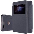 Полиуретановый чехол книга Nillkin Sparkle Leather Case Black для Huawei Honor V8(#3)