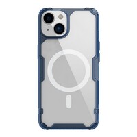 Силиконовый чехол Nillkin Nature TPU Pro Magnetic Case Синий для Apple iPhone 14