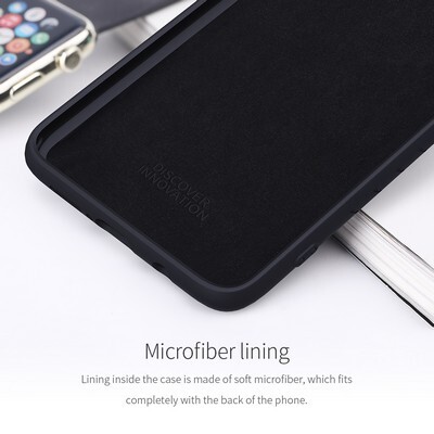 Силиконовый бампер Nillkin Rubber-wrapped Protective Case Красный для Xiaomi Redmi K30 (Poco X2)(4)
