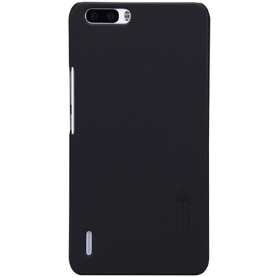 Пластиковый чехол с пленкой Nillkin Super Frosted Shield Black для Huawei Honor 6 Plus(1)