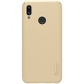 Пластиковый чехол с подставкой Nillkin Super Frosted Shield Золотой для Huawei P Smart 2019\ Honor 10 Lite(#1)