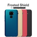 Пластиковый чехол с подставкой Nillkin Super Frosted Shield Золотой для Huawei Mate 30 Lite (Nova 5i Pro)(#5)