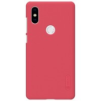 Пластиковый чехол с пленкой Nillkin Super Frosted Shield Красный для Xiaomi Mi MIX 2s