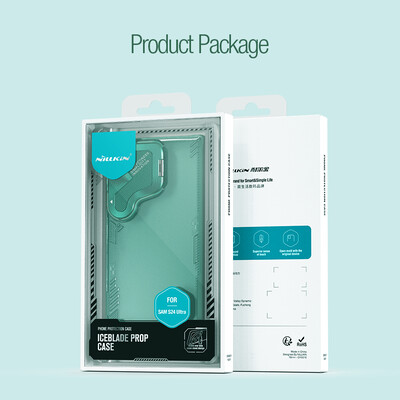 Накладка Nillkin Iceblade Prop Case Черная для Samsung Galaxy S24 Ultra(18)