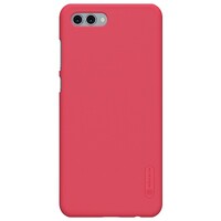 Пластиковый чехол с пленкой Nillkin Super Frosted Shield Red (Красный) для Huawei Nova 2S