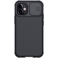 Чехол-накладка Nillkin CamShield Pro Черная для Apple iPhone 12
