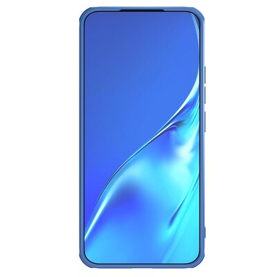 Пластиковый чехол Nillkin Super Frosted Shield Pro Синий для Xiaomi 14(2)