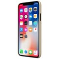 Пластиковый чехол с пленкой Nillkin Super Frosted Shield Gold для Apple iPhone Xs(#2)