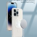 Силиконовый чехол Nillkin Nature TPU Pro Magnetic Case Прозрачный для Apple iPhone 15 Pro Max(#8)