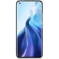 Пластиковый чехол с подставкой Nillkin Super Frosted Shield Черный для Xiaomi 11 Pro(#2)