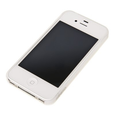 Пластиковый чехол накладка Xinbo White для Apple iPhone 4/4S(4)
