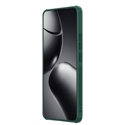 Пластиковый чехол Nillkin Super Frosted Shield Pro Зеленый для Xiaomi 14T(2)