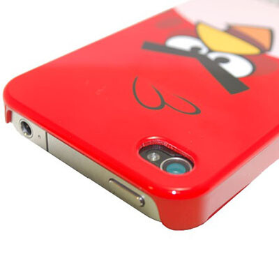Пластиковый чехол Gear4 Angry Birds Red для Apple iPhone 4/4S(3)