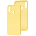 Силиконовый чехол Silicone Case желтый для Huawei Y6p(#1)