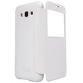 Полиуретановый чехол Nillkin Sparkle Leather Case White для Samsung Galaxy E7(#2)
