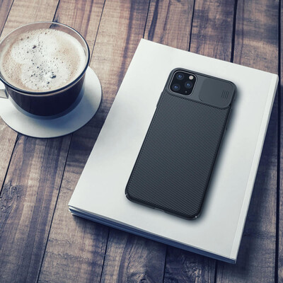 Чехол-накладка Nillkin CamShield черная для Apple iPhone 11 Pro Max(14)