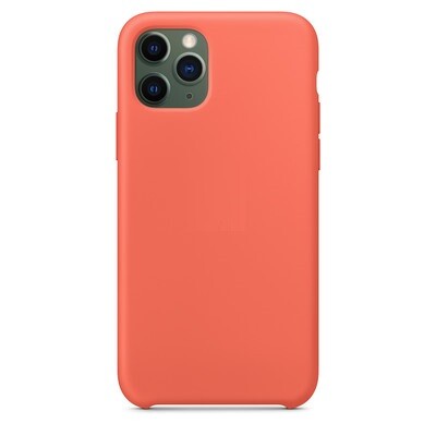 Силиконовый чехол оранжевый для Apple iPhone 11 Pro Max(4)
