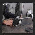 Чехол-накладка с пластиной Magsafe Nillkin CamShield Pro Magnetic Черная для Samsung Galaxy S24 Ultra(#4)