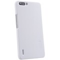 Пластиковый чехол с пленкой Nillkin Super Frosted Shield White для Huawei Honor 6 Plus(#3)